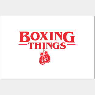 Boxing Stranger Things Art Posters and Art